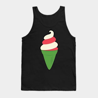 Candy Cane Ice Cream Tank Top